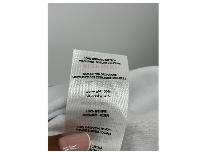 Autre Marque Camiseta blanca con estampado de gato Blanco - vista 7