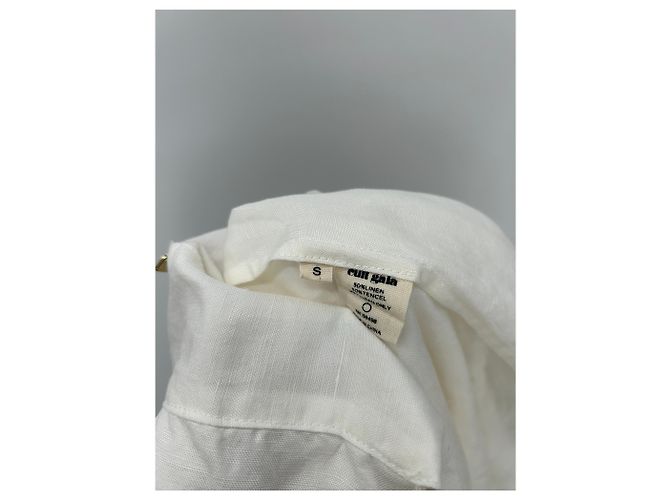 Vestido de algodão branco Cult Gaia - vista 6