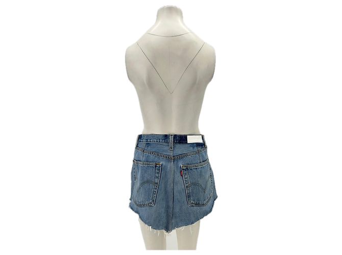 Autre Marque RE/DONE x LEVI'S Jeansshorts Blau Größe 28 - Ansicht 2