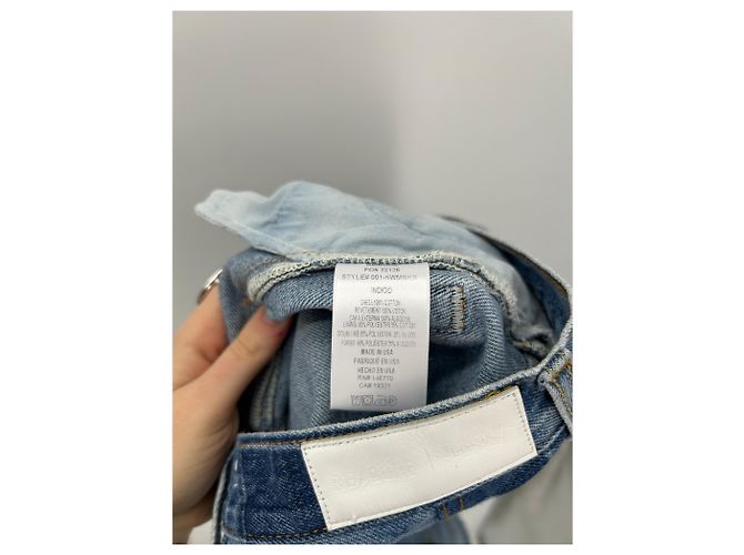 Autre Marque RE/DONE x LEVI'S Jeansshorts Blau Größe 28 - Ansicht 5