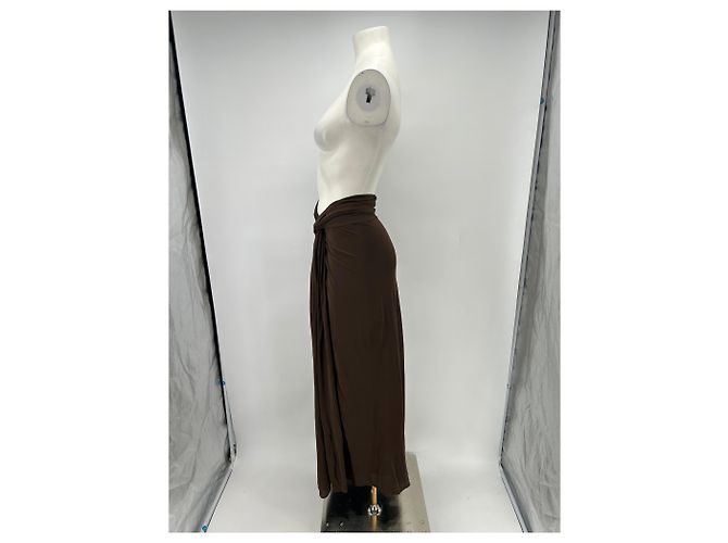 Autre Marque Falda marrón PARIS GEORGIA XS Castaño - vista 4