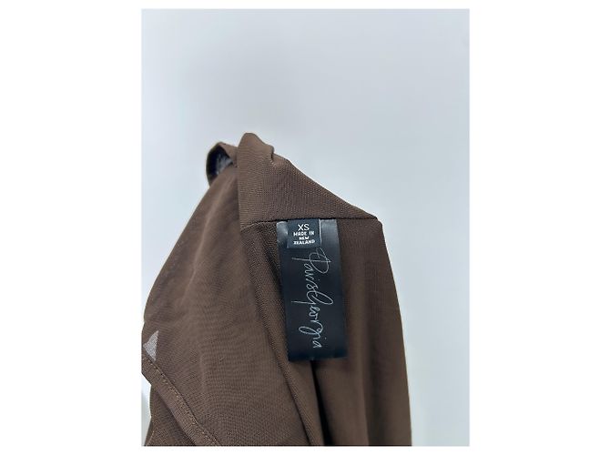 Autre Marque Falda marrón PARIS GEORGIA XS Castaño - vista 5