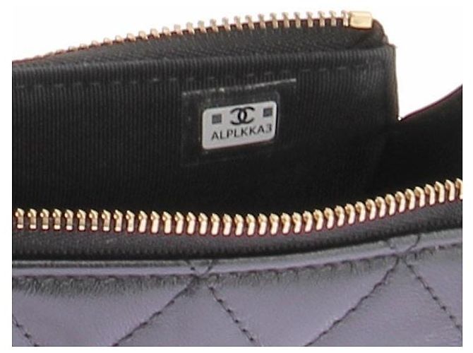 Chanel Gesteppte schwarze Leder-"Camera Bag" - Ansicht 8