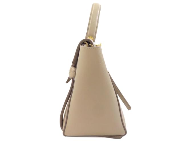 Céline Borsa Celine Belt Bag Micro 2-Way Beige - vista 3