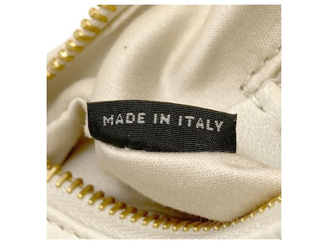 Borsa a tracolla Miu Miu in pelle di vitello bianca Bianco - vista 7