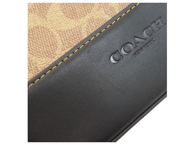 Coach CY801 Dominique Sling Pack Marrone Nero - vista 8