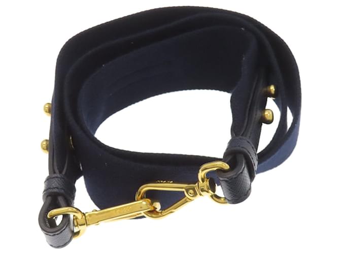 Borsa 2-Way Prada Canapa Blu - vista 9