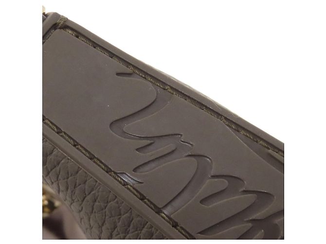 Borsa a 2 modi in pelle Christian Louboutin Rubira - vista 8