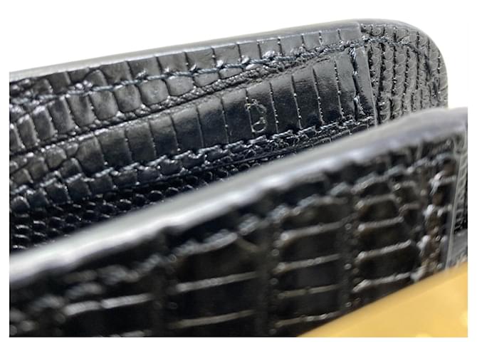 Borsa a tracolla Marni Trunk Reverse Embossed Leather Nero - vista 13