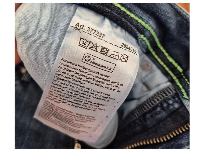 Autre Marque vaqueros street one loose fit talla 28/28 fr 36/38 denim azul - vista 6