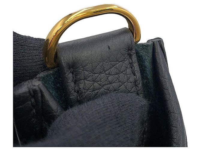 Hermès Borsa a tracolla Hermes Evelyne 3 PM Nero - vista 10