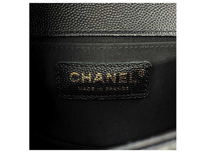 Borsa Chanel Boy Small Matelassé Nera Nero - vista 15