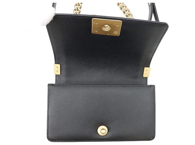 Borsa Chanel Boy Small Matelassé Nera Nero - vista 6