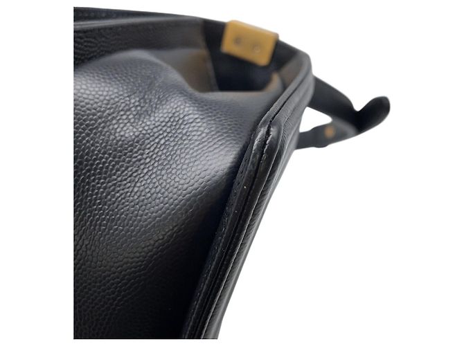 Borsa Chanel Boy Small Matelassé Nera Nero - vista 8