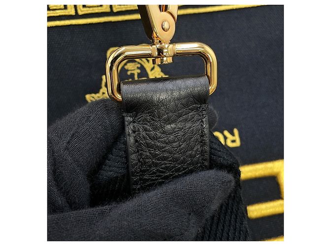 Fendi Tote Bag - Versace Kooperation Schwarz Golden - Ansicht 14