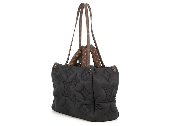 Onthego Borsa Tote Louis Vuitton Monogram Nero - vista 2