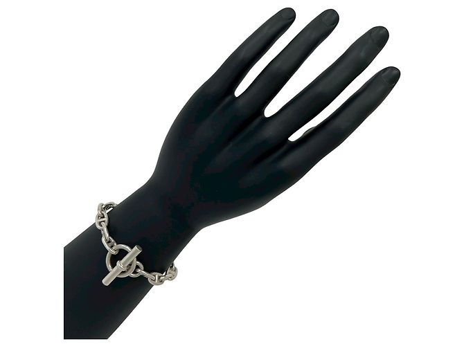 Hermès Hermes Chaine d'Ancre PM Charm Bracelet Argento - vista 2