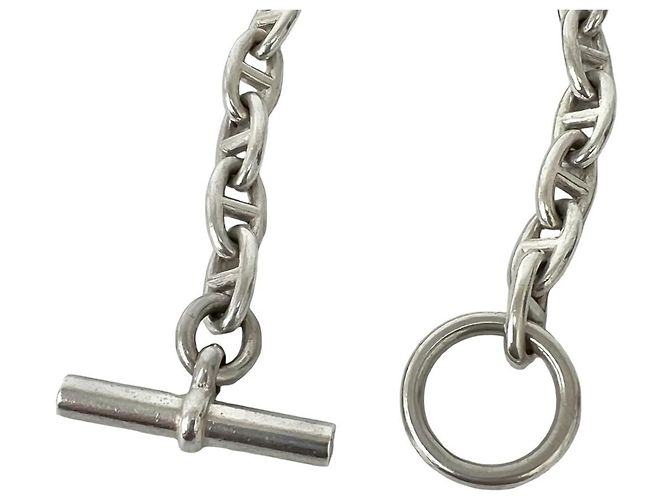 Hermès Hermes Chaine d'Ancre PM Charm Bracelet Argento - vista 4