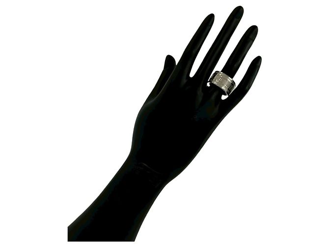 Anello Tiffany & Co. Vintage Atlas Wide Band Argento - vista 2