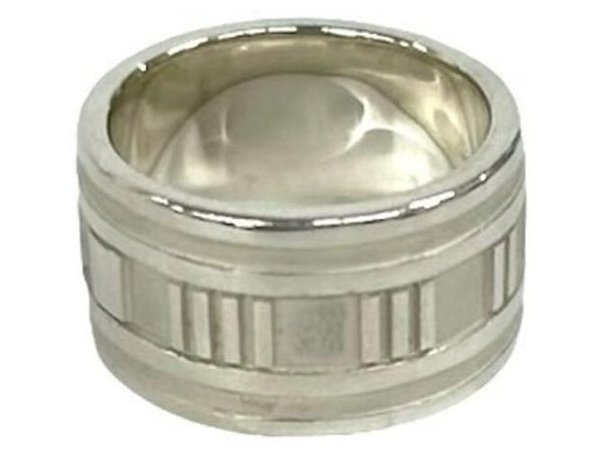 Anello Tiffany & Co. Vintage Atlas Wide Band Argento - vista 6