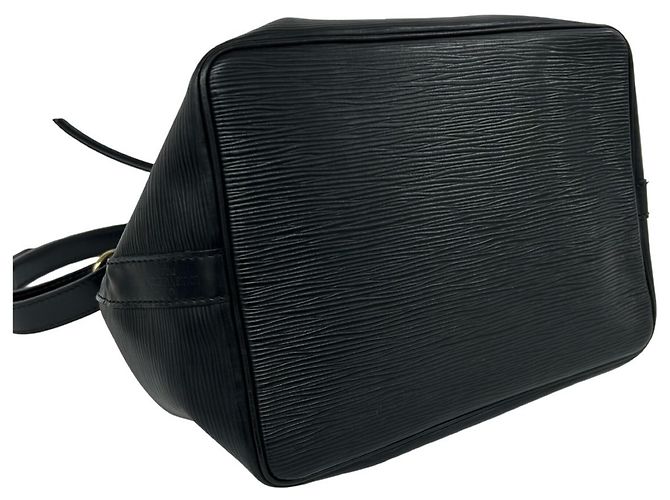 Noe Borsa Louis Vuitton Vintage Petit Noé in pelle Epi Nero - vista 7