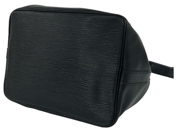 Noe Borsa Louis Vuitton Vintage Petit Noé in pelle Epi Nero - vista 8