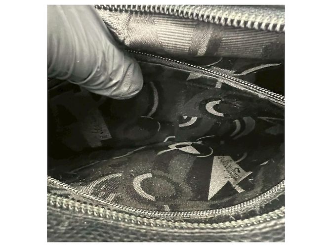 Borsa a tracolla e pochette in pelle Salvatore Ferragamo Vara Ribbon Hardware Nero - vista 10