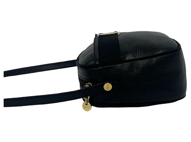 Borsa a tracolla e pochette in pelle Salvatore Ferragamo Vara Ribbon Hardware Nero - vista 5