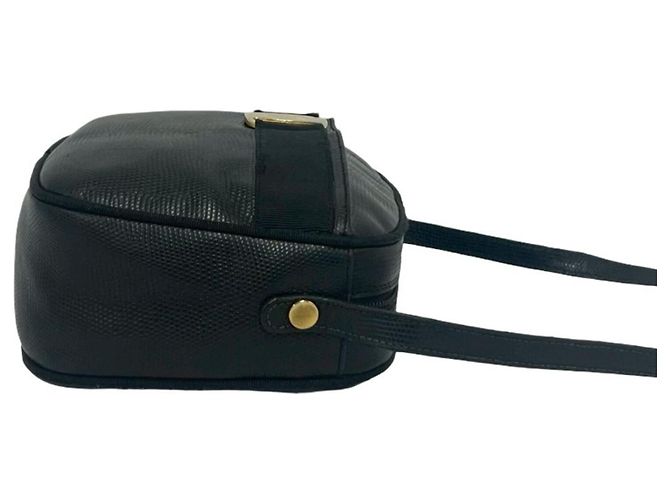 Borsa a tracolla e pochette in pelle Salvatore Ferragamo Vara Ribbon Hardware Nero - vista 6