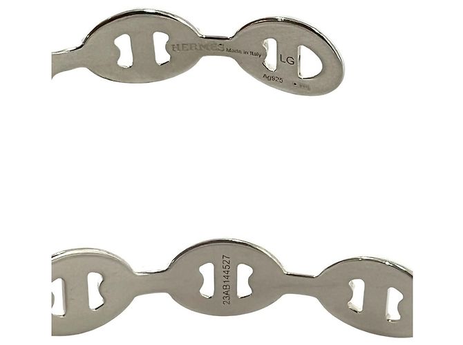 Hermès Pulsera Enchainée en Plata 925 Hermes - vista 3