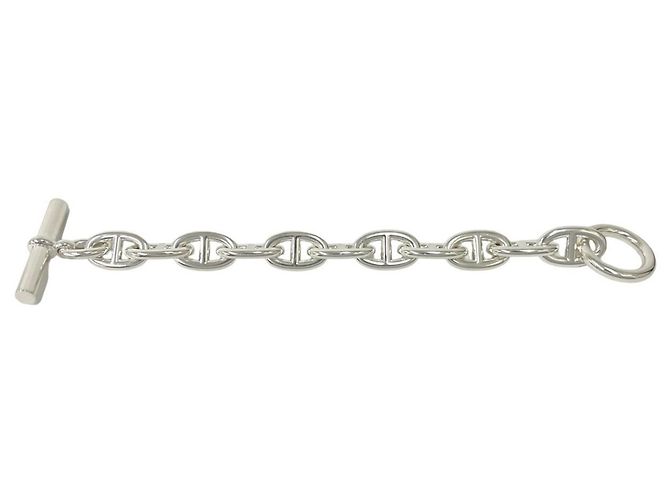 Hermès HERMES Chaine d'Ancre TGM Pulsera Plata - vista 5