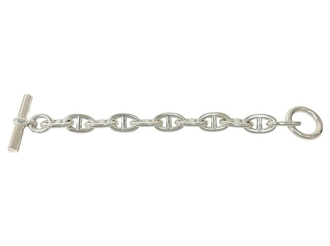Hermès HERMES Chaine d'Ancre TGM Pulsera Plata - vista 6