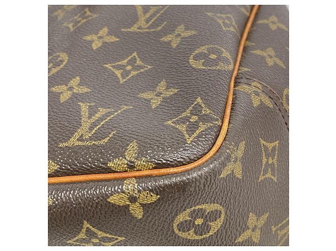 Borsa Louis Vuitton Monogram Deauville Marrone - vista 13
