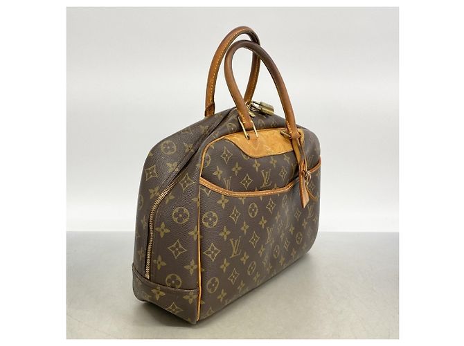 Borsa Louis Vuitton Monogram Deauville Marrone - vista 2