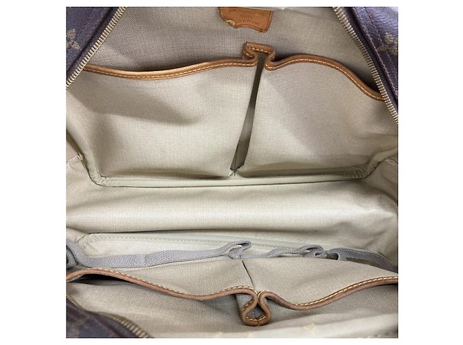 Borsa Louis Vuitton Monogram Deauville Marrone - vista 4