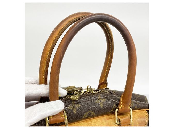 Borsa Louis Vuitton Monogram Deauville Marrone - vista 6
