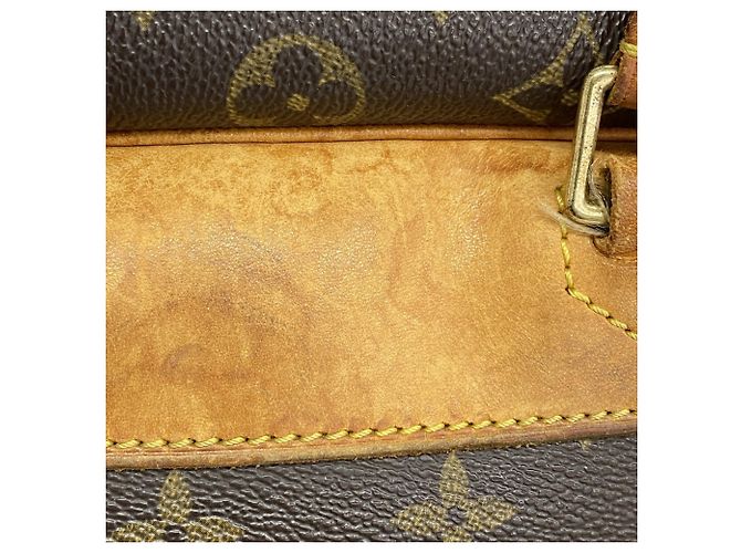 Borsa Louis Vuitton Monogram Deauville Marrone - vista 7