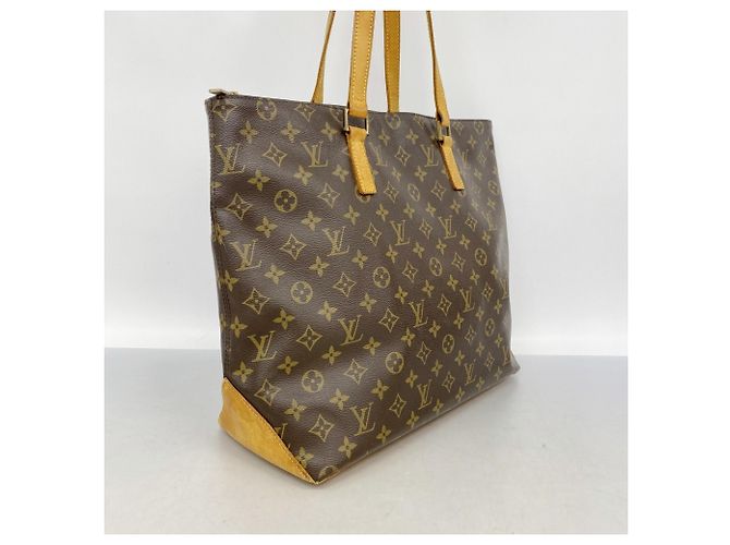Borsa Tote Cabas Mezzo Monogram Louis Vuitton Marrone - vista 2