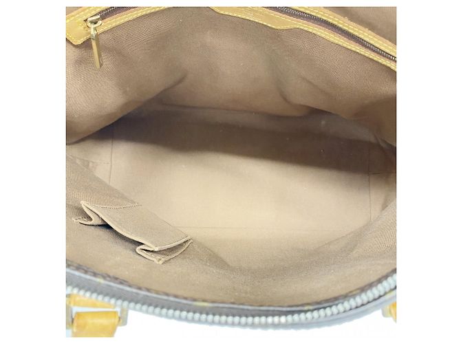 Borsa Tote Cabas Mezzo Monogram Louis Vuitton Marrone - vista 4