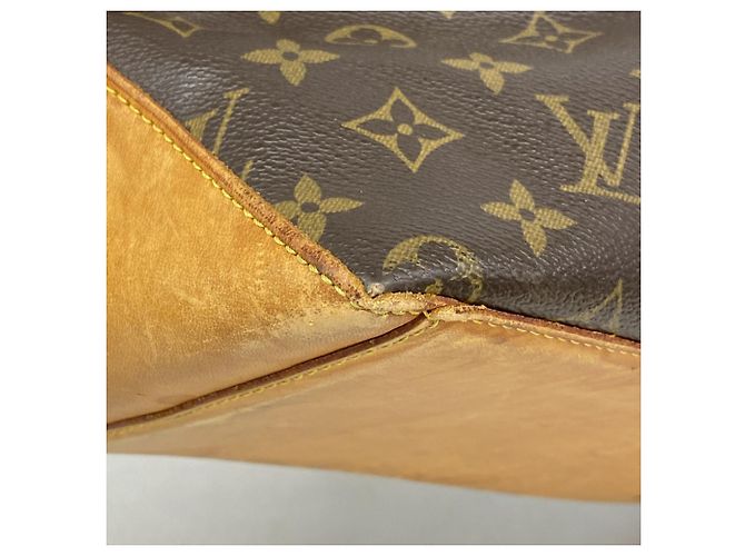 Borsa Tote Cabas Mezzo Monogram Louis Vuitton Marrone - vista 7