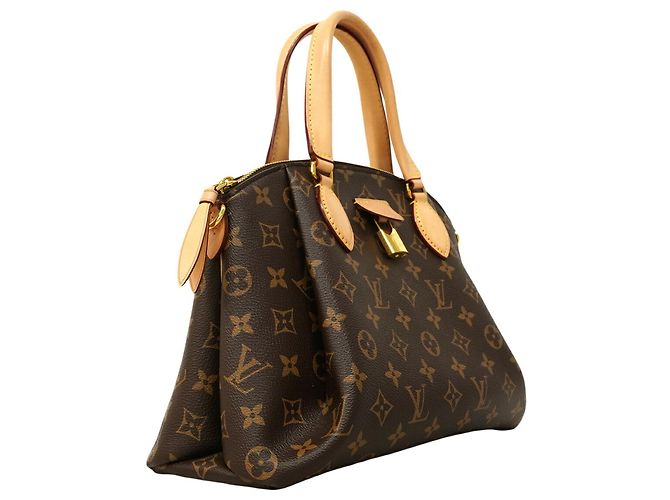 Borsa Louis Vuitton Monogram Rivoli PM Marrone - vista 2