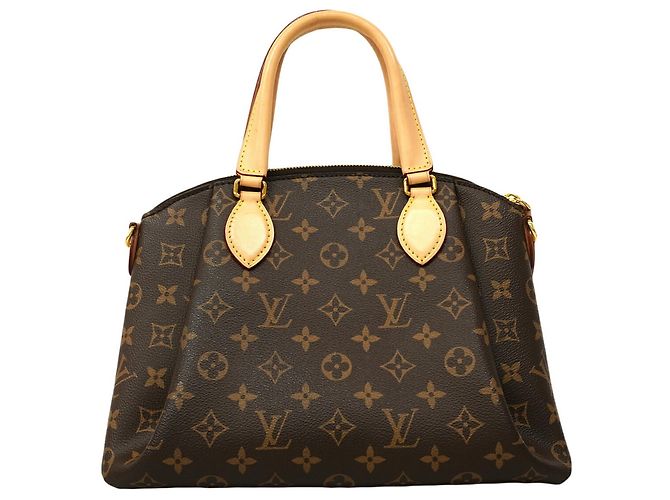 Borsa Louis Vuitton Monogram Rivoli PM Marrone - vista 9