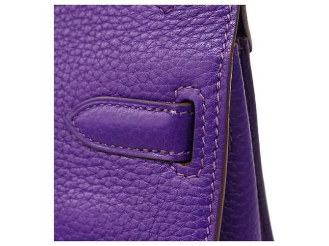 Hermès Hermes Jypsiere 28 Schultertasche Lila - Ansicht 6