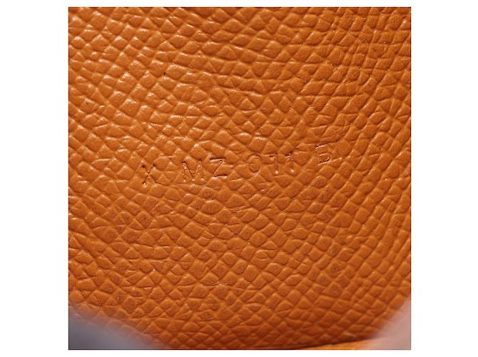 Hermès Hermes Bearn Soufflé Gold Bi-fold Long Wallet Braun - Ansicht 5