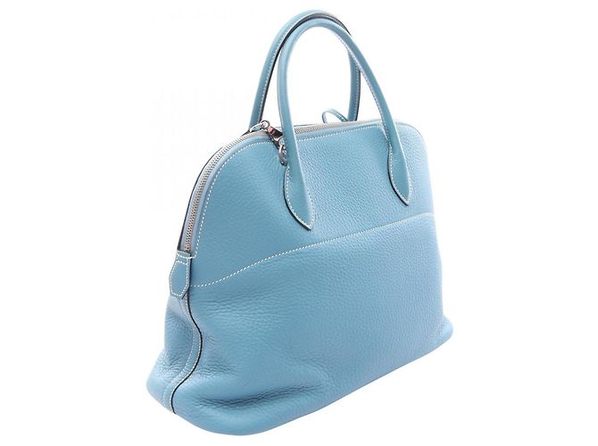 Hermès Borsa Hermes Bolide 35 Blue Jean - Ansicht 2