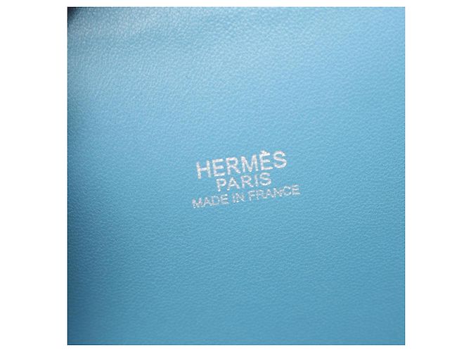 Hermès Borsa Hermes Bolide 35 Blue Jean - Ansicht 4