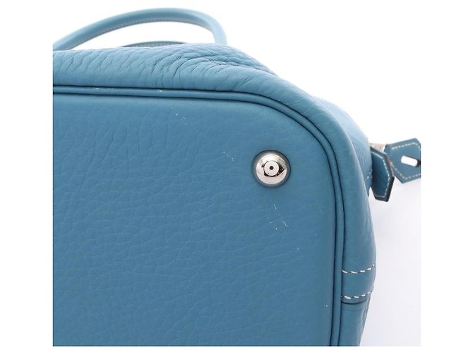 Hermès Borsa Hermes Bolide 35 Blue Jean - Ansicht 9