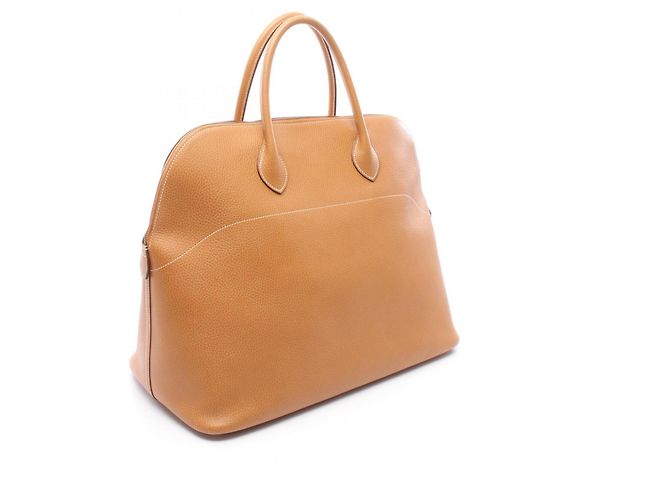Hermès Borsa Hermes Bolide 45 in pelle Ardennes marrone - vista 2