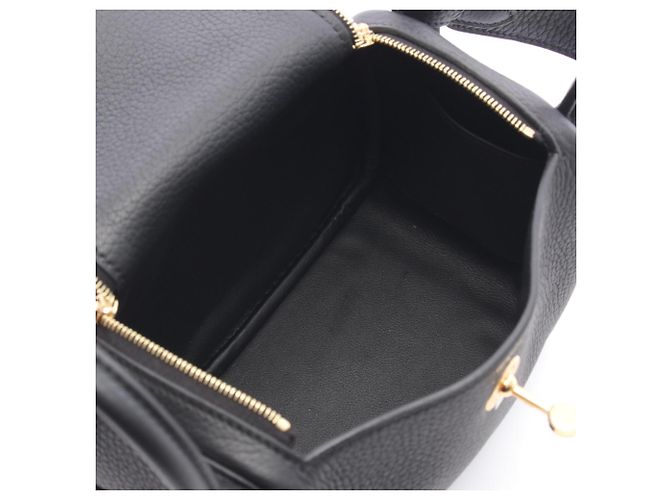 Hermès Borsa a tracolla Hermes Lindy Mini Nero - vista 3