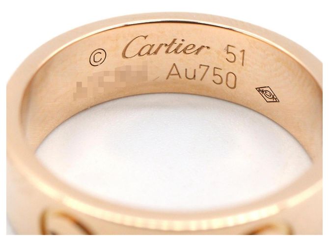 Anello Love di Cartier in oro rosa 18K D'oro - vista 3